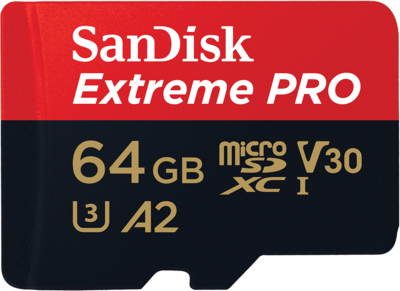 SanDisk Extreme PRO UHS-I Card - 64GB