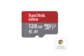 slide {0} of {1}, zoom in, SanDisk Ultra® microSDXC™ UHS-I Card with Adapter - 128GB