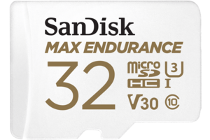 SanDisk MAX Endurance microSD Card - 32GB