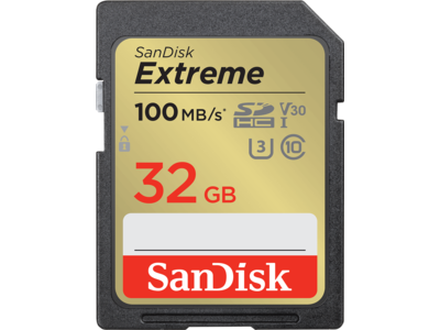 SanDisk Extreme SDHC UHS-I - 32GB