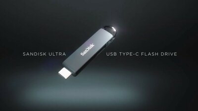 slide {0} of {1}, zoom in, SanDisk Ultra® USB Type-C™ Flash Drive 64GB