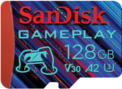 SanDisk GamePlay microSD card for Mobile Gaming - 128GB