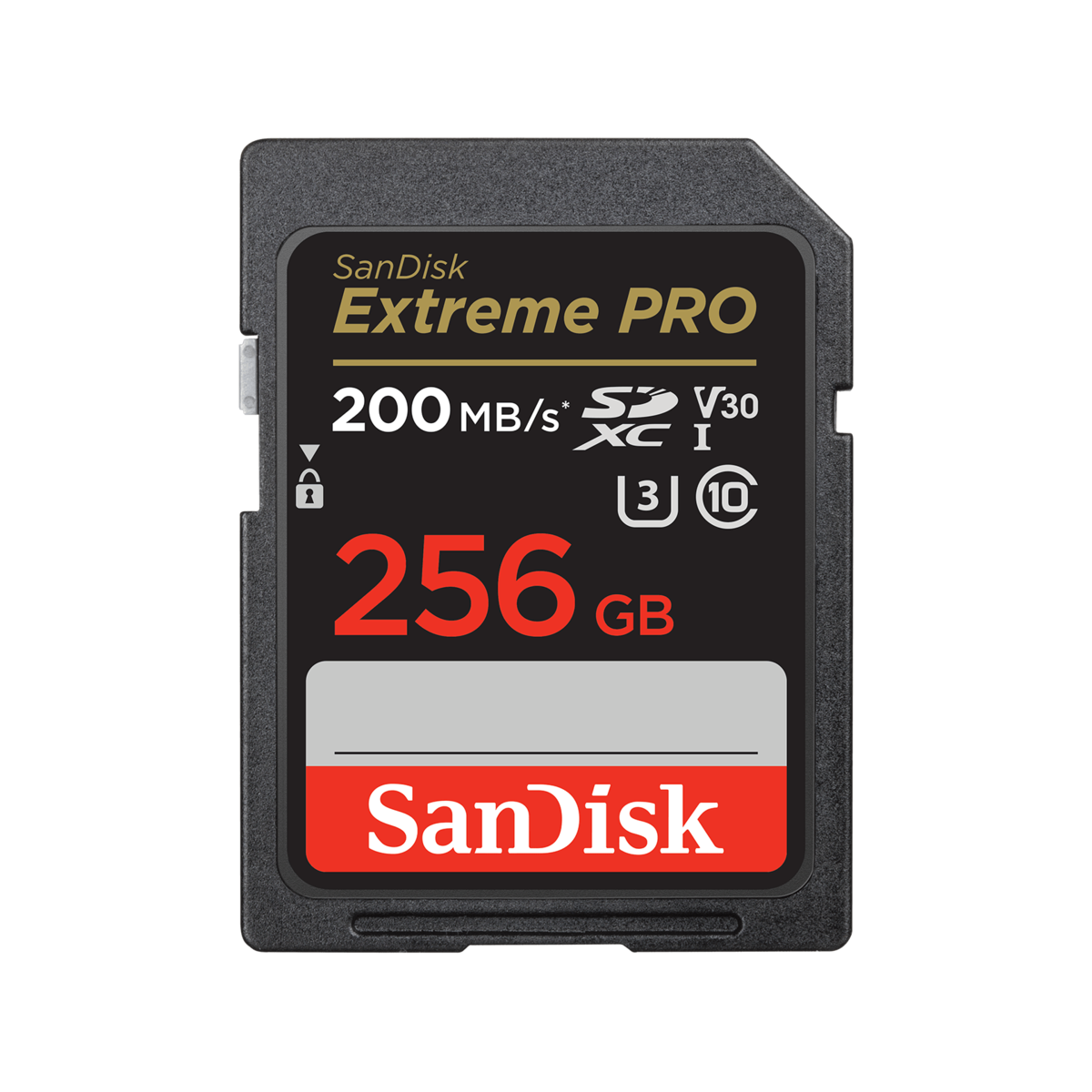 SanDisk 256GB Extreme Pro SDXC UHS-I/U3 V30 Class 10 Memory Card, Speed Up  to 200MB/s (SDSDXXD-256G-GN4IN)