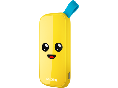 SanDisk Fortnite<sup>®</sup> Portable SSD, Peely<sup>™</sup> Edition - 1TB