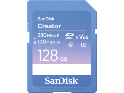 SanDisk Creator SD UHS-II Card - 128GB