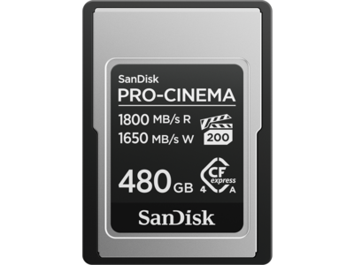 SanDisk PRO-CINEMA CFexpress Type A Card - 480GB