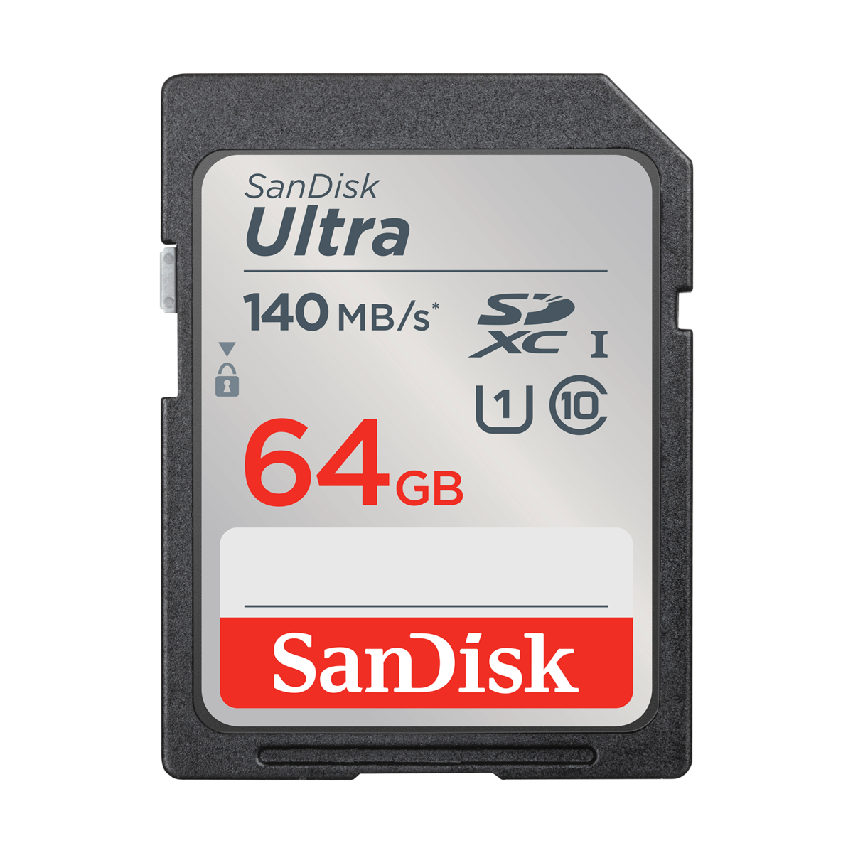 SanDisk 64GB Ultra SDXC UHS-I / Class 10 Memory Card, Speed Up to