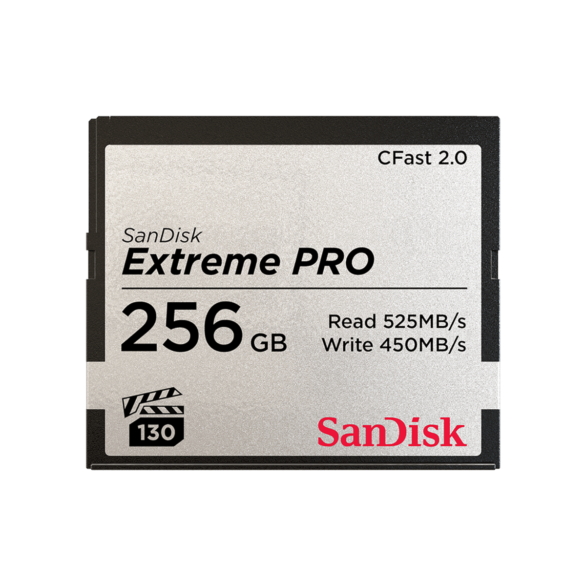 folie 1 von 1, vergrößern, sandisk extreme pro cfast 2.0 memory card - 256gb