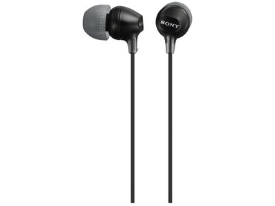 ひーひー Sony MDR-ZX110AP Wired On-ear Folding Headphones - Black