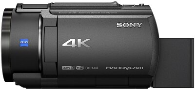 AX43 4K Handycam<sup>®</sup> with Exmor R<sup>™</sup> CMOS sensor