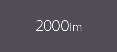 2,000-lumen laser light source