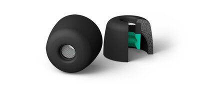 A comfortable fit and better sound insulation