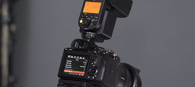 External flash control from the camera
