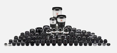 A wide range of lenses to support visual storytelling