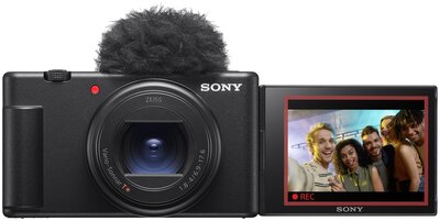 Sony ZV-1M2 - Digital camera - compact - 20.1 MP - 4K / 29.97 fps - 2.55x  optical zoom - ZEISS - Wi-Fi, Bluetooth - white