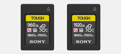 High capacity and CFexpress 4 support