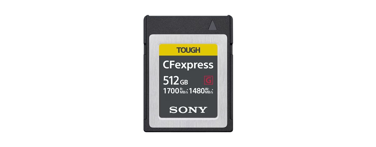 CEB-G Series CFexpress Type B 512GB Memory Card — The Sony Shop