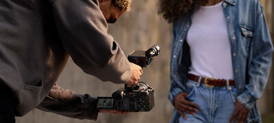 Stabilization for dynamic handheld shooting