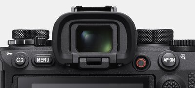 High-resolution viewfinder with the widest view in its class