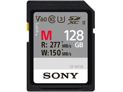 sony fdr ax53 sd card