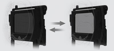 Sony's powerful electronic Variable ND Filter built in