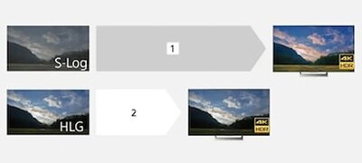 10-bit HLG picture profile