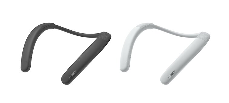 SRS-NB10 Wireless Neckband Speaker (White) — The Sony Shop