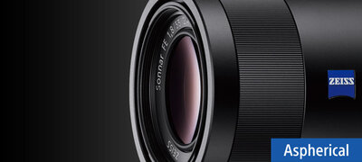 Sony Sonnar T FE 55mm f/1.8 ZA Lens for Most a7 Series Cameras