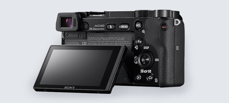 SONY α6000 ILCE-6000Y Sony Alpha a6000 ILCE-6000Y/B 24.3 Megapixel Digital Camera - 4x