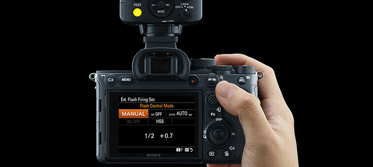 HVL-F46RM Wireless Radio Control External Flash — The Sony Shop