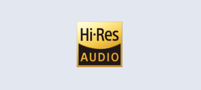 Enjoy premium sound with High-Resolution Audio
