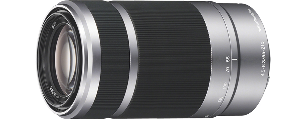 E 55-210mm F4.5-6.3 OSS (Silver) — The Sony Shop