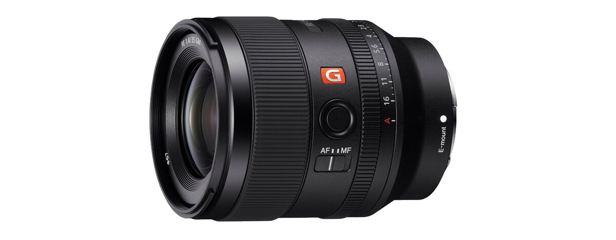 Sony Full Frame FE 35mm F1.4 GM Standard Prime G Master Lens 