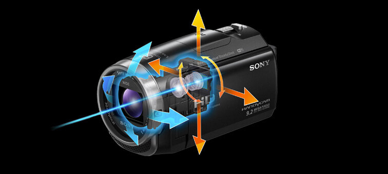 HDR-CX675/B Full HD Handycam® Camcorder with Exmor R? CMOS sensor