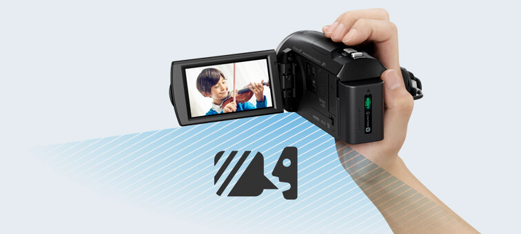 HDR-CX675/B Full HD Handycam® Camcorder with Exmor R? CMOS
