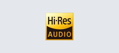 High-Resolution Audio for uncompromising sound