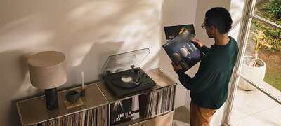 Spin your favorite vinyl
