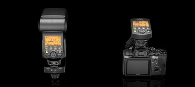 Easily control flashes through wireless radio receivers