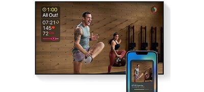 Apple Fitness+. Maintenant sur BRAVIA.