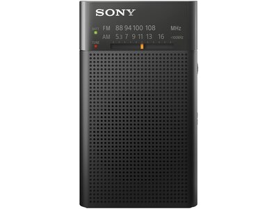 Sony Portable AM/FM Radio - Black, P.C. Richard & Son
