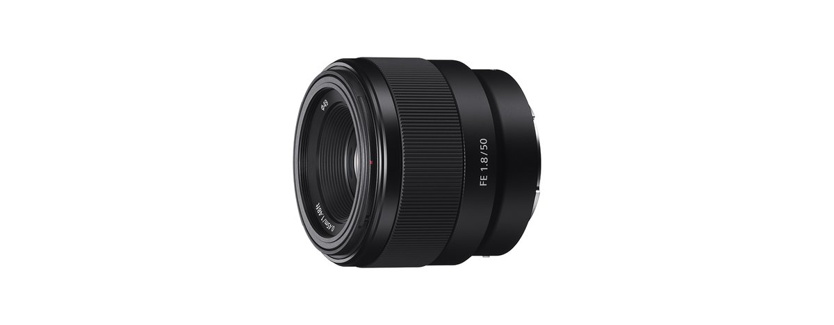 SONY FE 50MM/F1.8 BLACK LENS SEL50F18F/2