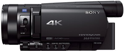 Sony FDR-AX100/B 4K Video Camera with 3.5-Inch LCD (Black)