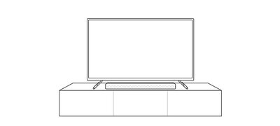 Soundbar position