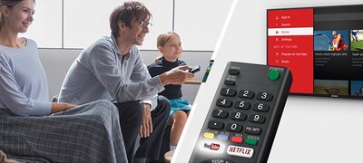 Access YouTube™ instantly with one click