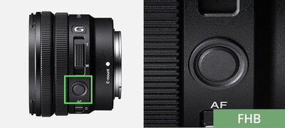 Customizable focus hold button