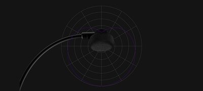Clear voice with adjustable cardioid mic