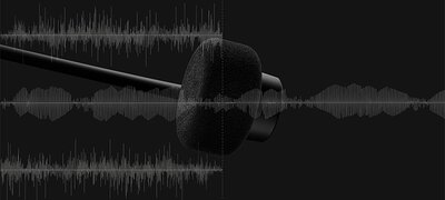AI-optimized mic cuts background noise