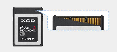 Sony XQD G-Series Flash Memory Card - 240 GB - QDG240F/J