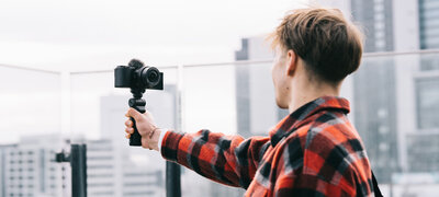 Clear recording even outdoors