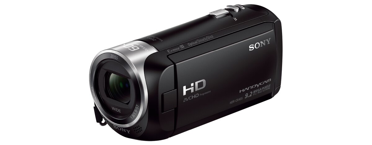 Sony Handycam CX405 Flash Memory Camcorder Black HDRCX405/B - Best Buy